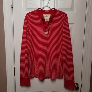 Abercrombie & Fitch Long Sleeve Muscle Henley